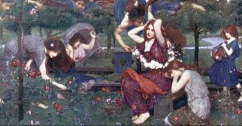 John William Waterhouse : Flora and the Zephyrs